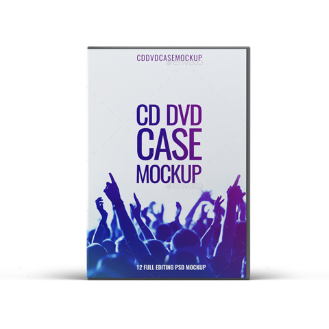 موکاپ قاب DVD , CD